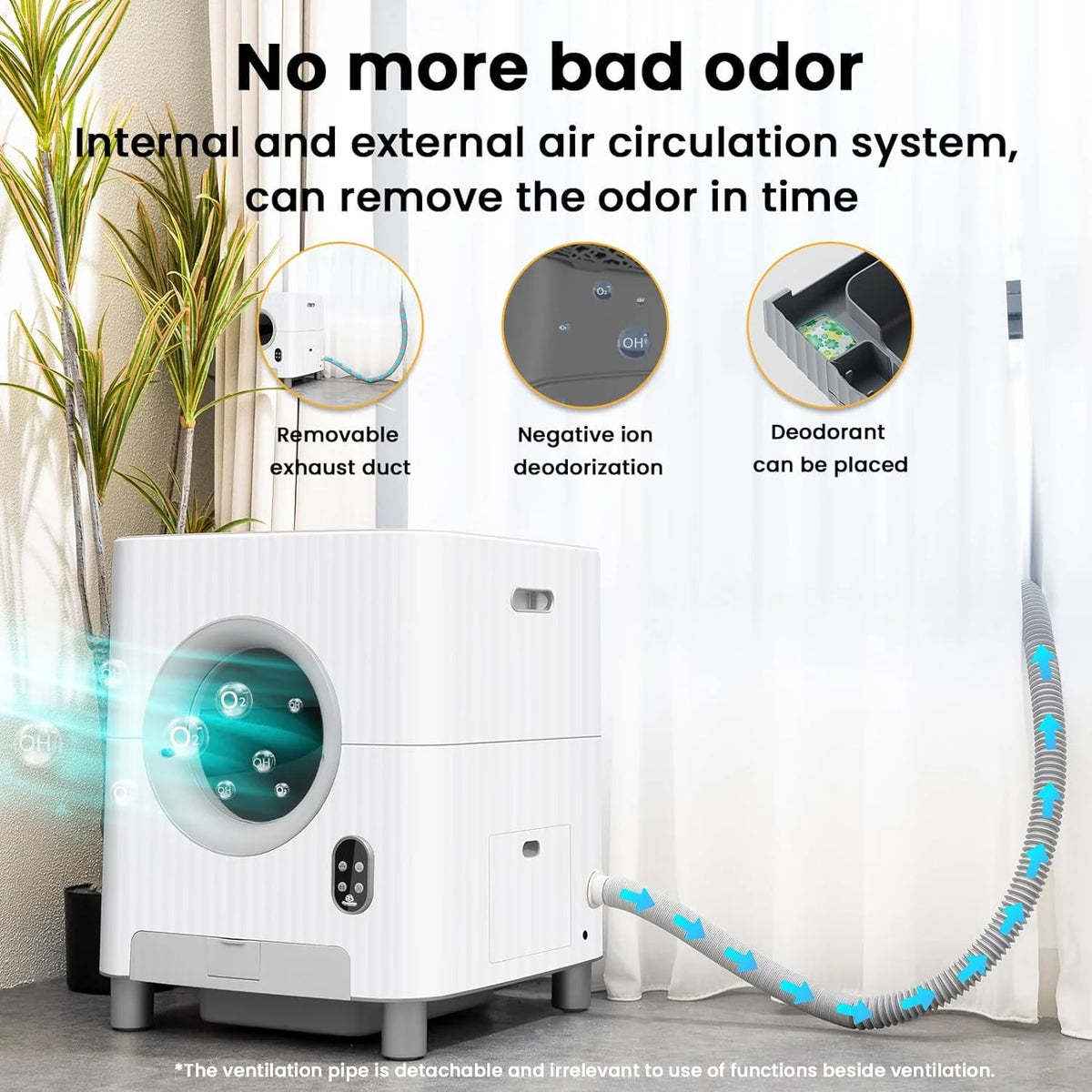 Self-Cleaning Automatic Cat Litter Box with APP Control M4521