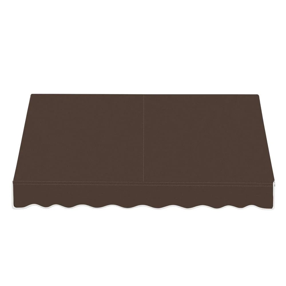 Brown Acrylic Fixed Awning B75929