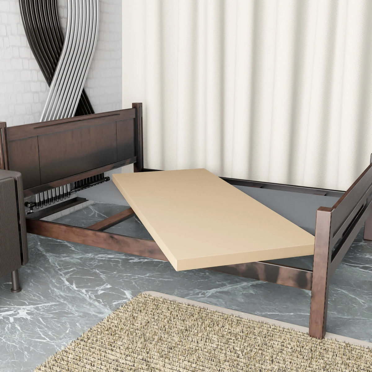 1.5 Split Wood Bunkie Board V7038