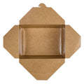 Kraft Fold-To-Go Boxes, 110 oz, Case of 160 N35158