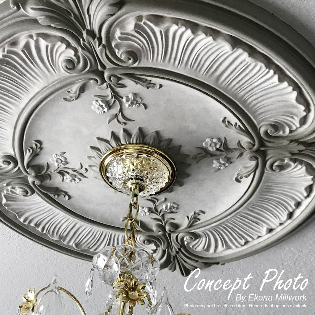 Bronze Blue Patina Ceiling Medallion Z9170