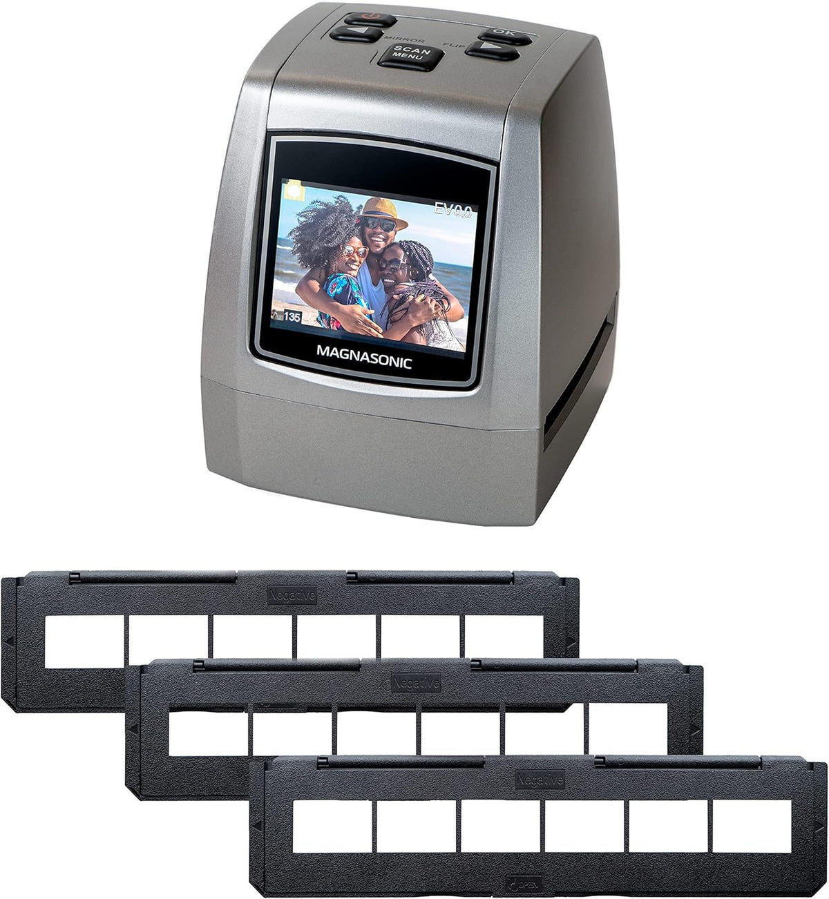 22MP Film Scanner with 2.4 LCD Screen and 128MB Built-in Memory T899023