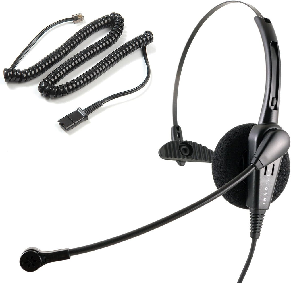 Phone Headset with Noise Cancelling Mic G168