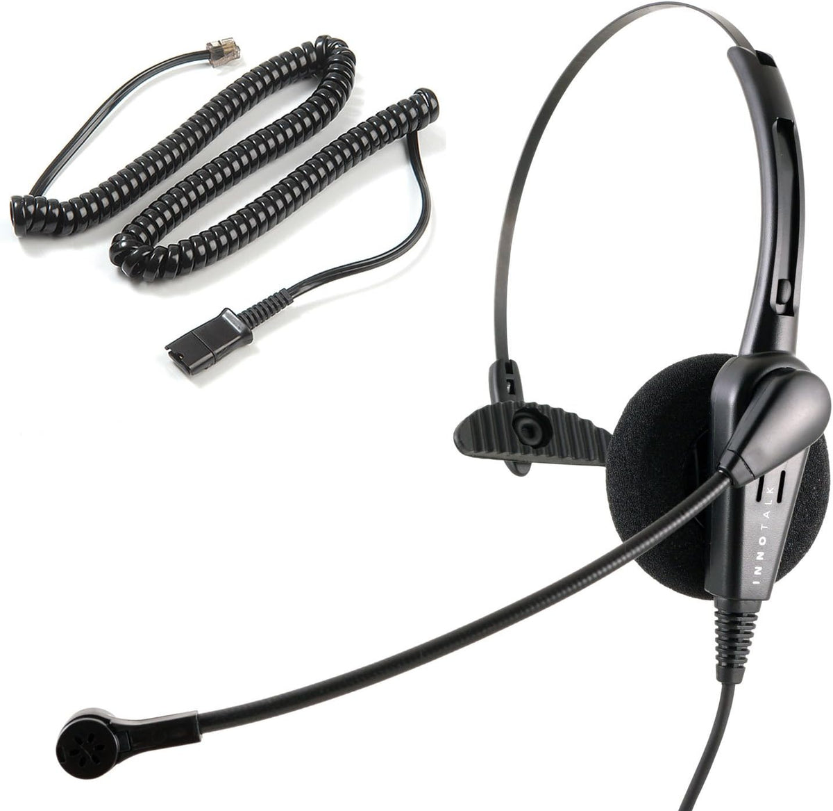 Phone Headset with Noise Cancelling Mic G168