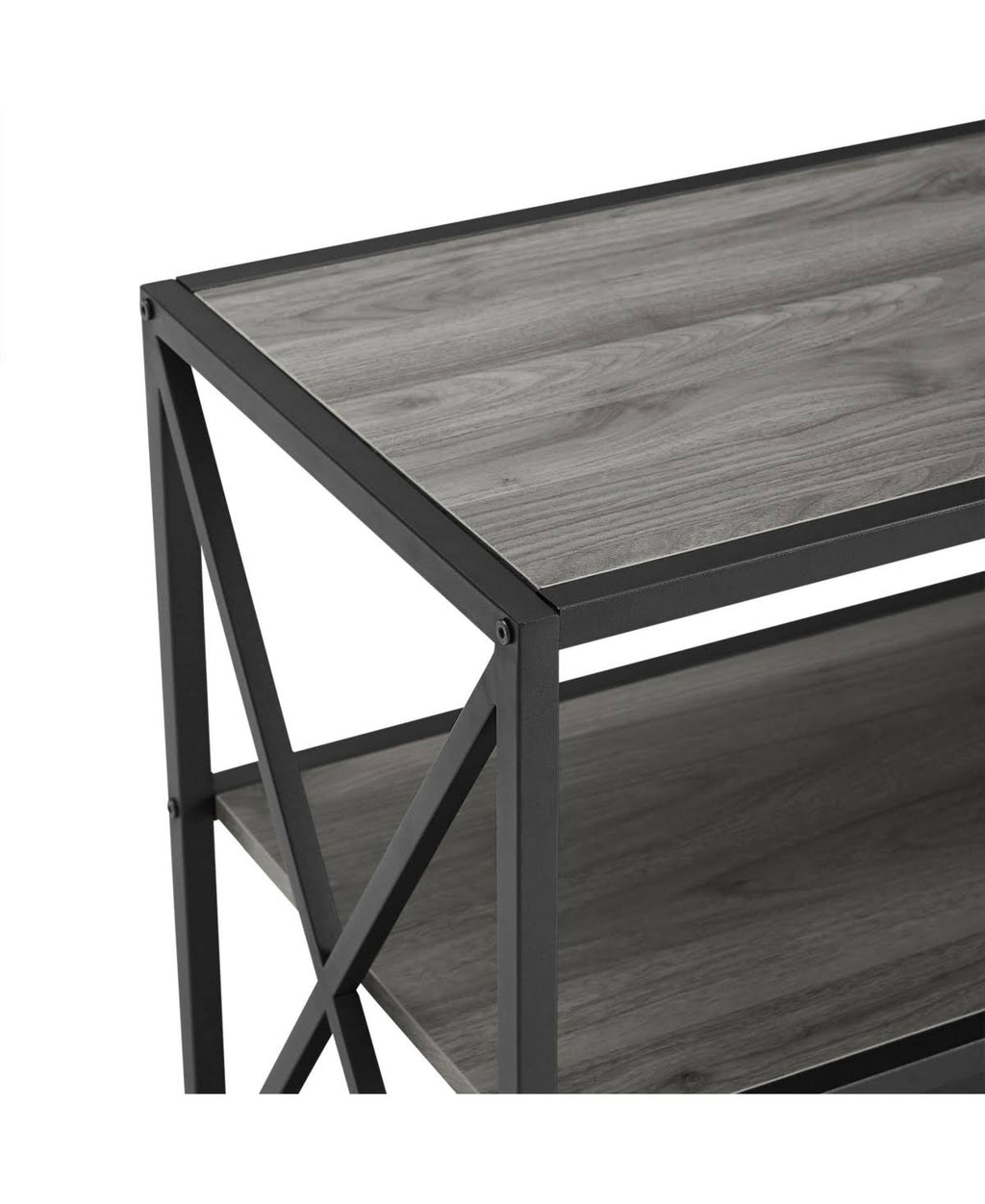 40x22 Industrial Wood Bookcase K13157