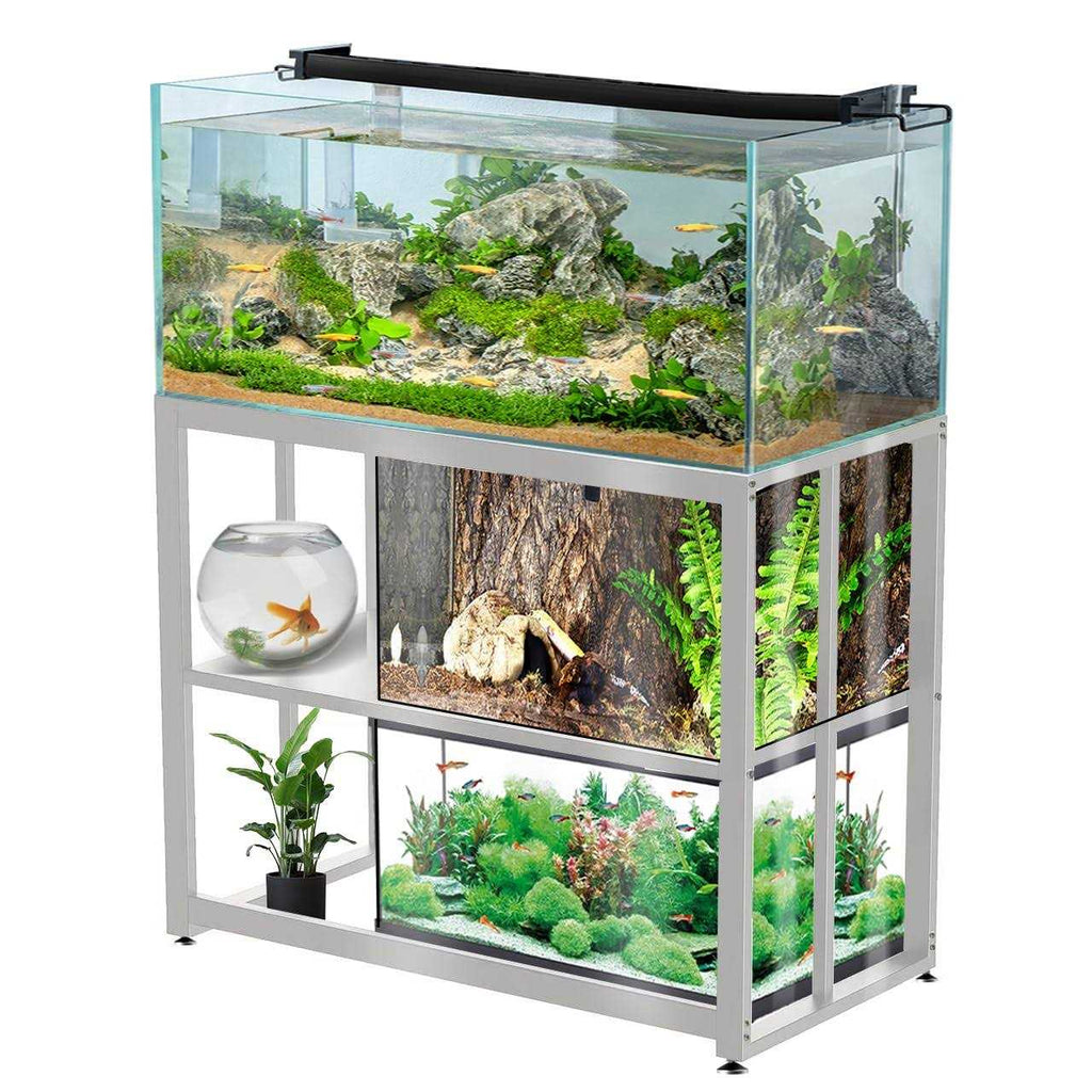 40 Gallon Fish Tank Stand with Storage Shelf W657