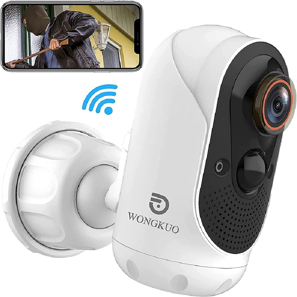 Wireless Solar Security Camera with Night Vision Motion Sensor 2-Way Talk Waterproof N1337