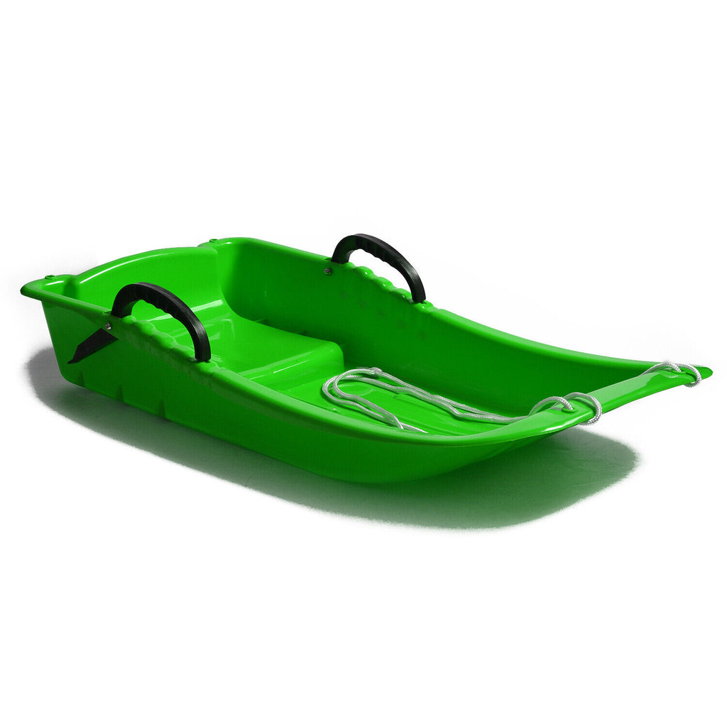 Winter Snow Sled Racer Toboggan Pulling Boat Seat Sled N675783