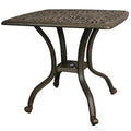 Brown Weave Side Table E5475
