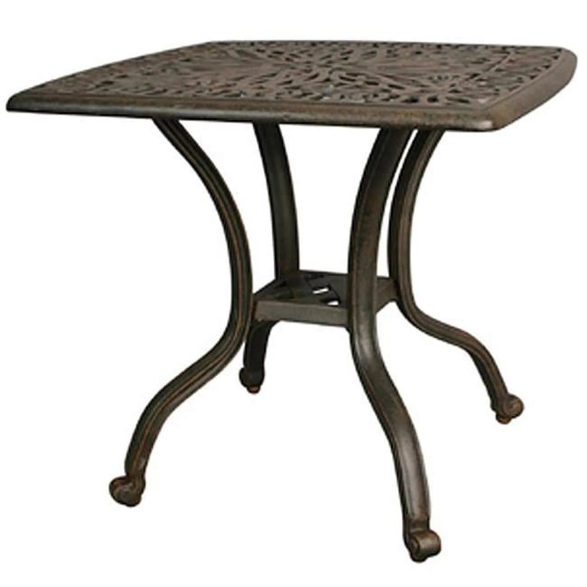 Brown Weave Side Table E5475