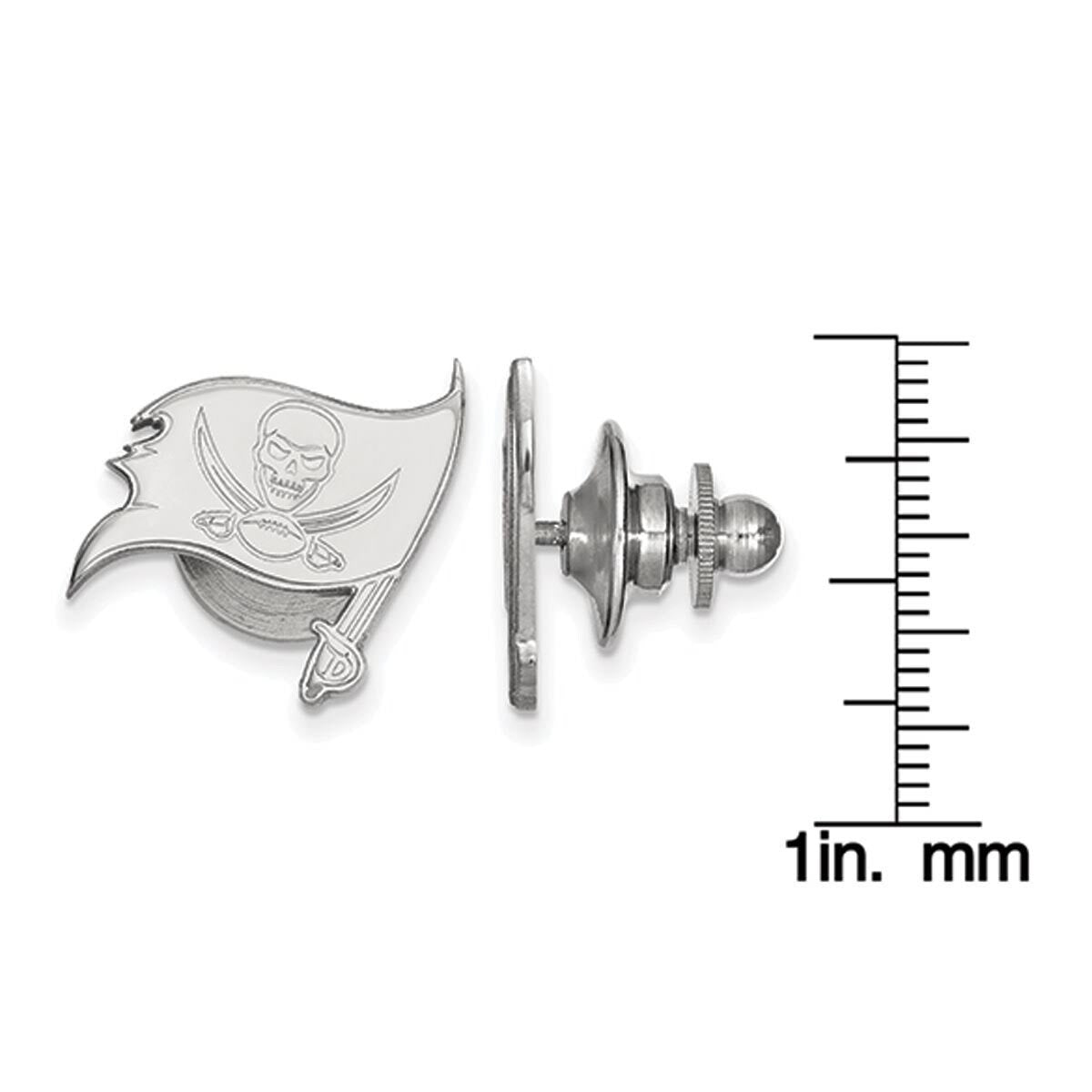 14K White Gold Lapel Pin O918911