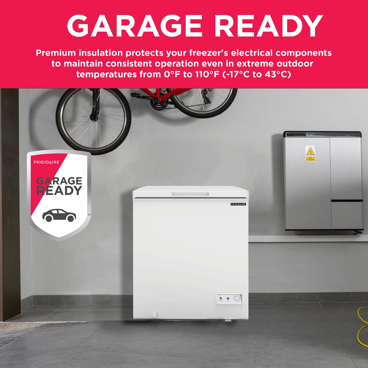 5.0 Cu. ft. White Chest Freezer C8915