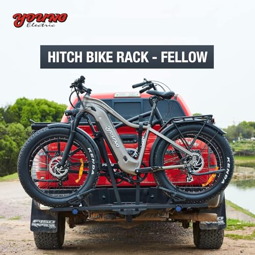 2-Bike Hitch Rack with Ramp, 200 Lbs Capacity J714