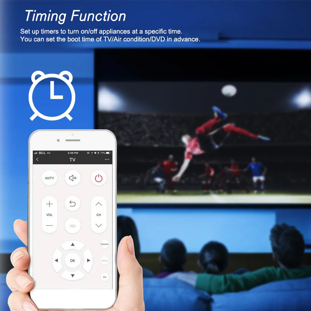 WiFi IR RF Universal Remote Controller S802