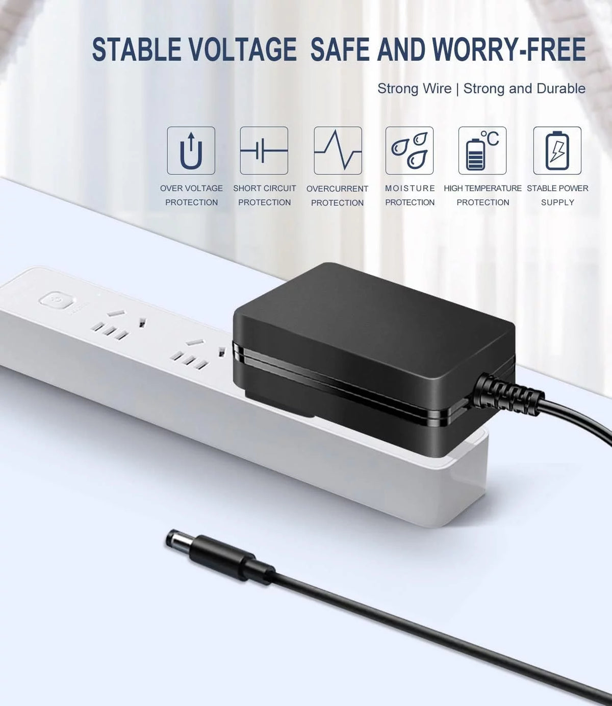 AC DC Adapter Power Supply Cord Cable Charger I91814