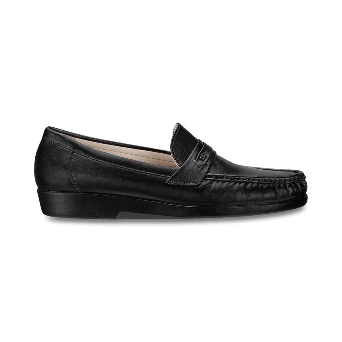 SAS Men's Ace Black 9.5 Slim M604