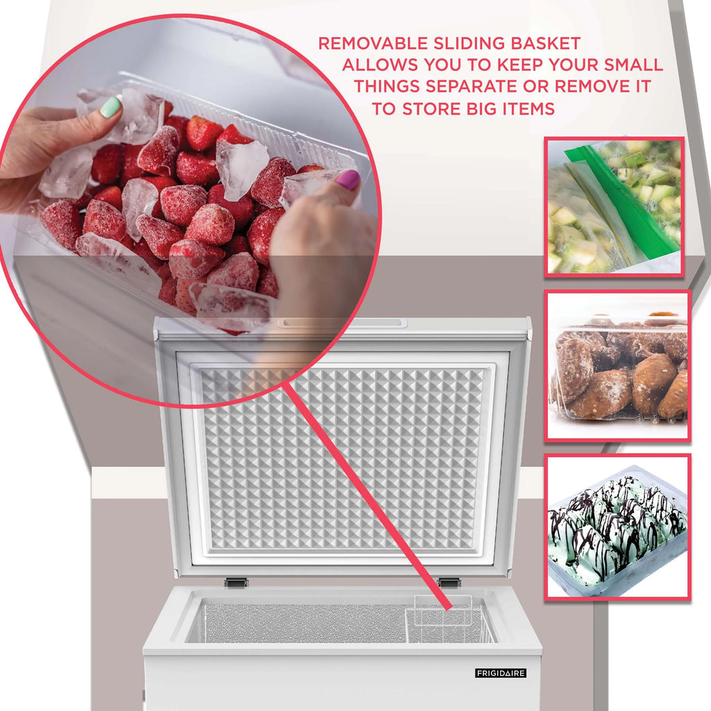5.0 Cu. ft. White Chest Freezer C8915