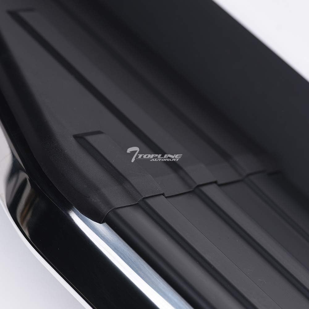 6" Black Aluminum Side Step Rail Running Boards C180