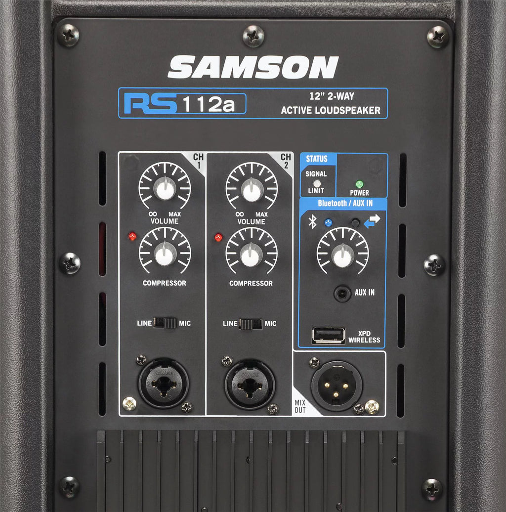 12" 400w Powered PA Speakers with Bluetooth USB N14493