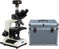 40X-2500X Trinocular Compound LED Microscope with 14MP Digital Camera T900297
