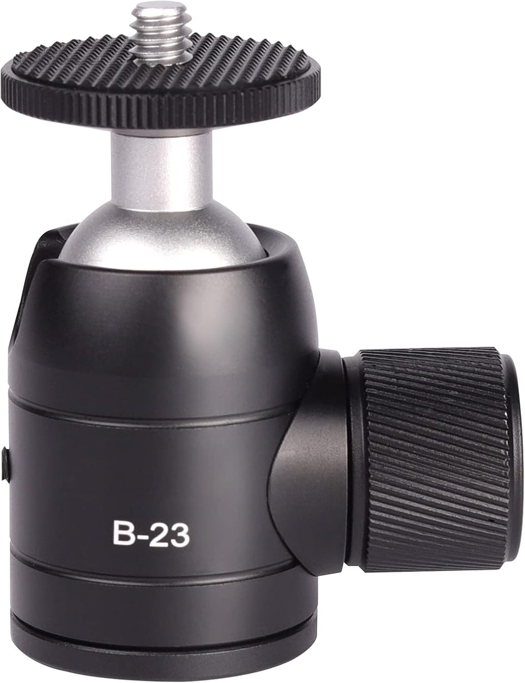 Mini Ball Head Adapter with 360 Degree Rotatable Aluminum Tripod Head X729