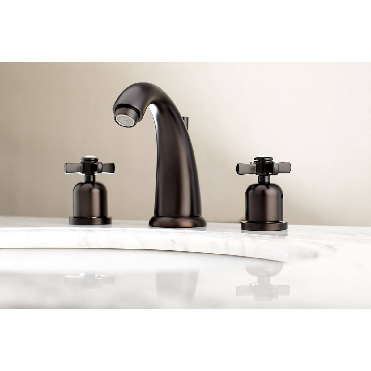 8x22 Widespread Bathroom Faucet, Oil Rubbed Bronze C7830