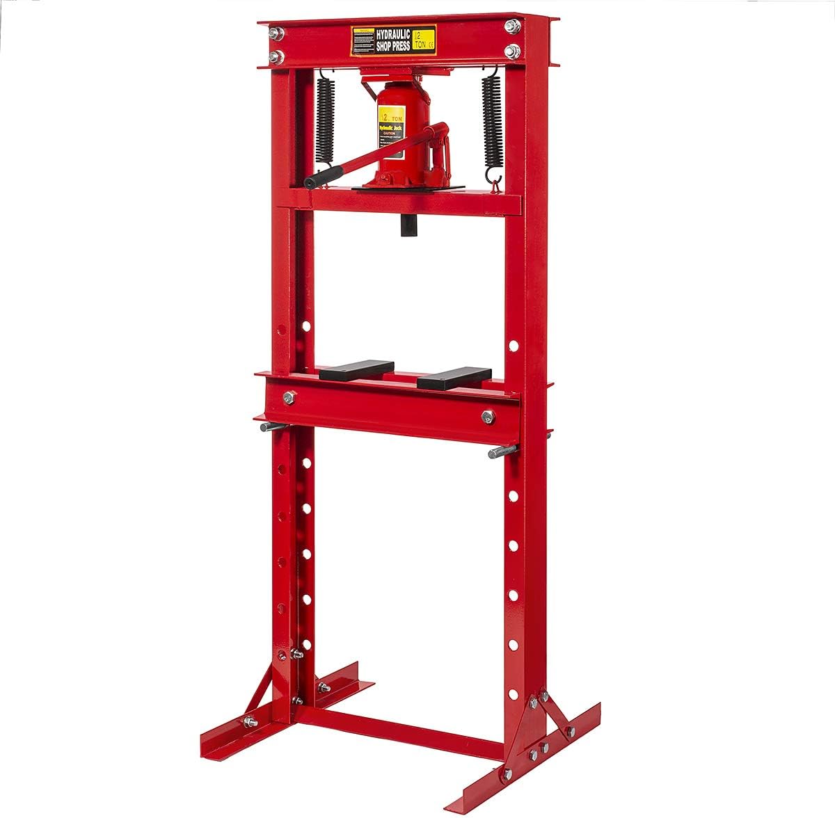 Red 12 Ton Capacity Floor Press with Plate Equipment M626