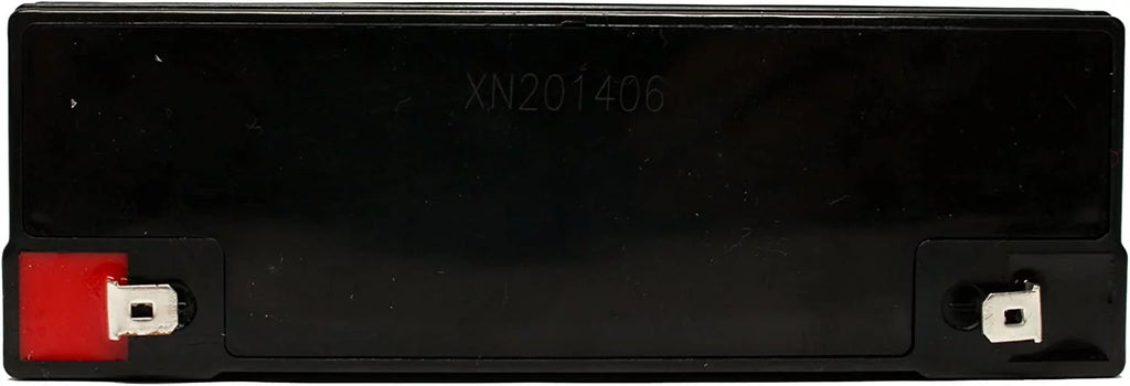 2x Pack 6V 12Ah Sealed Lead Acid Battery with F1 to F2 Terminal Adapters R233
