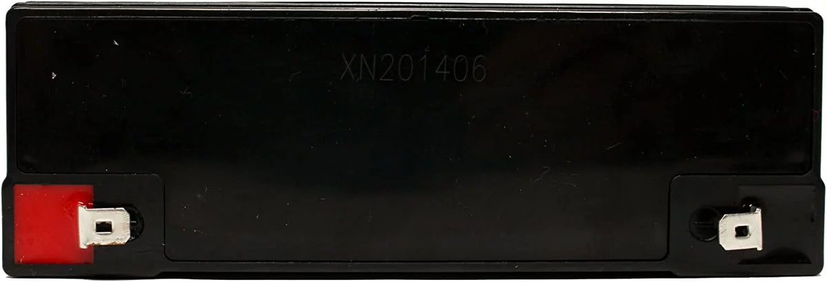 2x Pack 6V 12Ah Sealed Lead Acid Battery with F1 to F2 Terminal Adapters R233