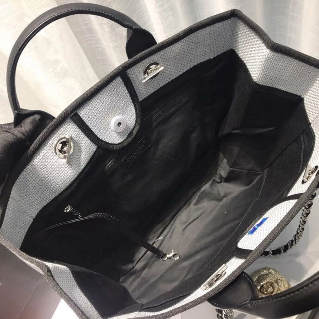 Canvas Tote Bag Light Grey U26050