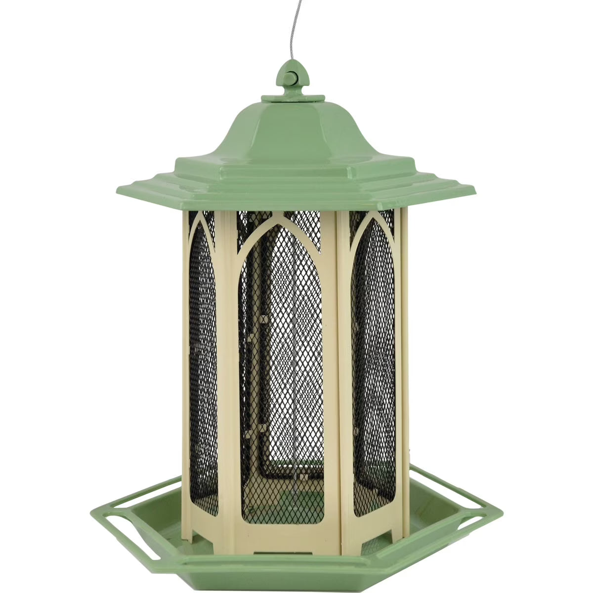Wild Bird 4.4 lb. Metal/Plastic Screen Bird Feeder E1290