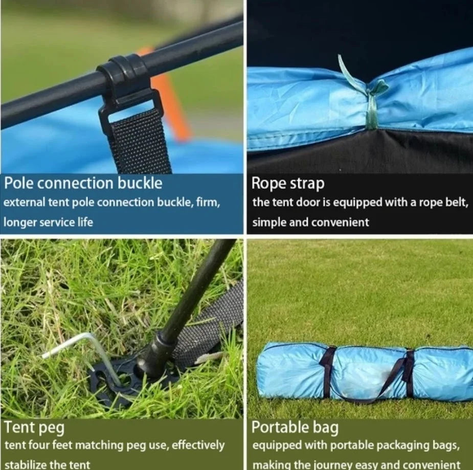 Waterproof 3-4 Person Pop up Camping Tent K7605
