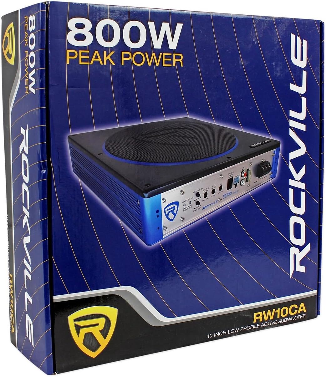 600 Watt Powered Car Subwoofer I955