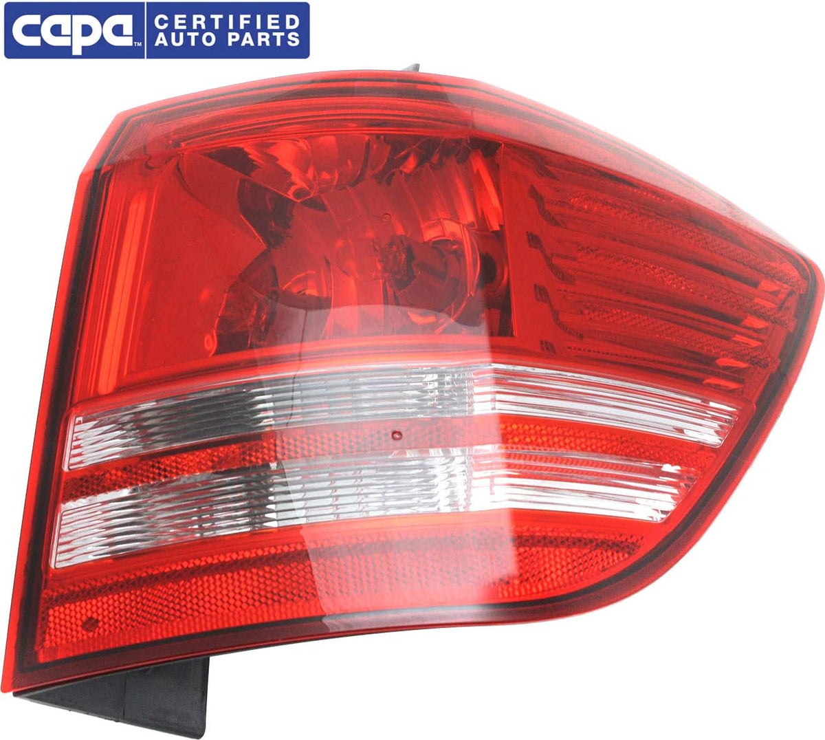 Tail Light RH Outer Assembly Halogen with Turn Signal Light Bulb J6898