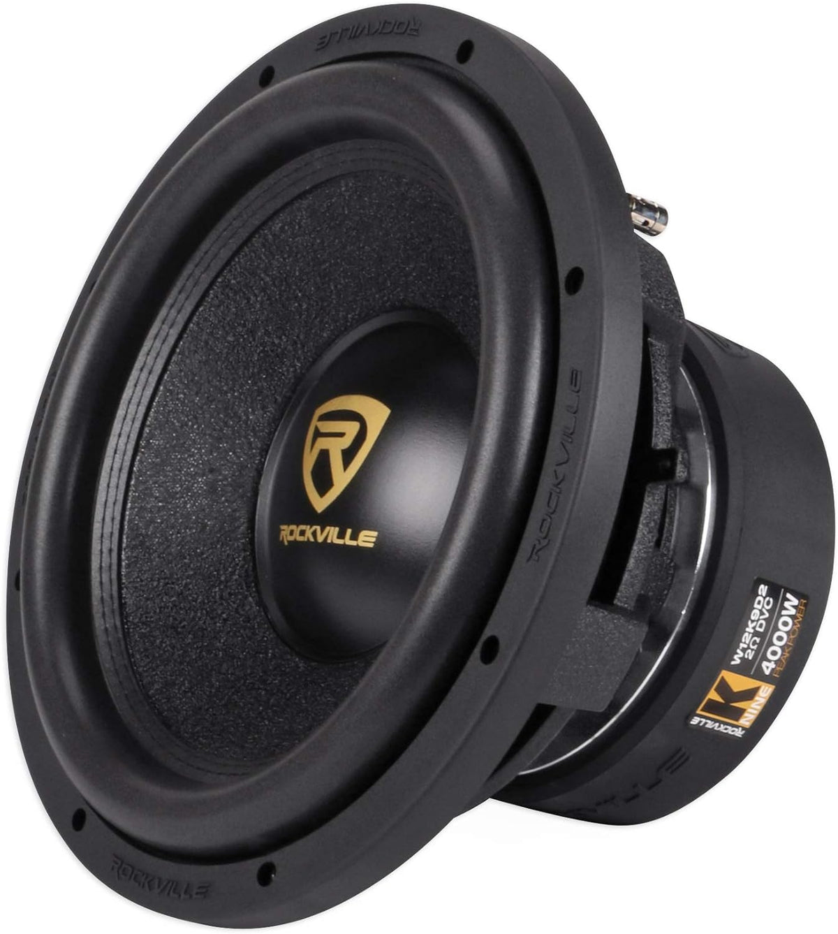 12 8000 Watt Car Subwoofers + Sealed Sub Box Enclosure N67782