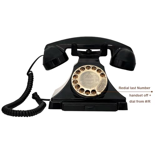 Retro Rotary Dial Landline Telephone L55883