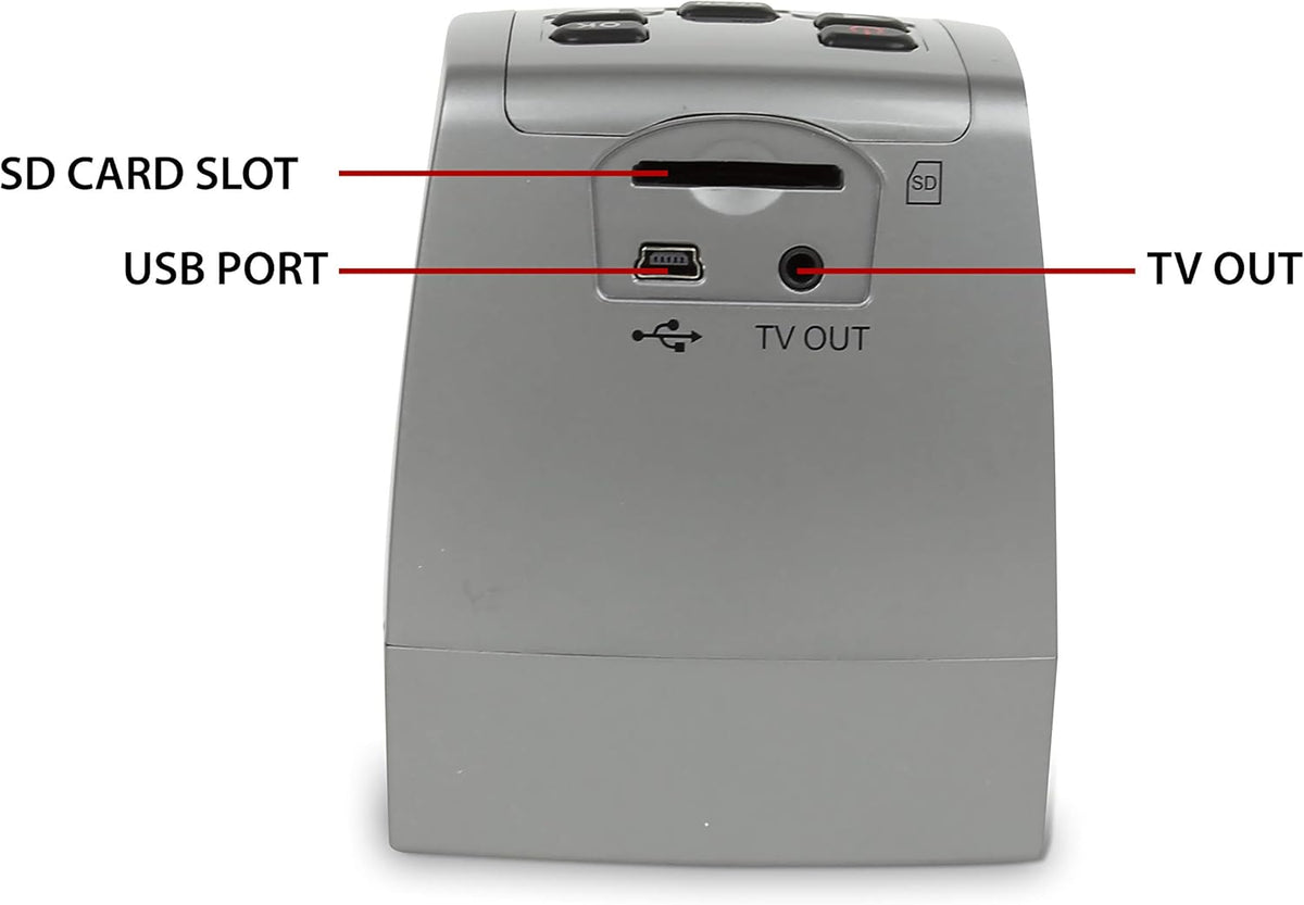 22MP Film Scanner with 2.4 LCD Screen and 128MB Built-in Memory T899023