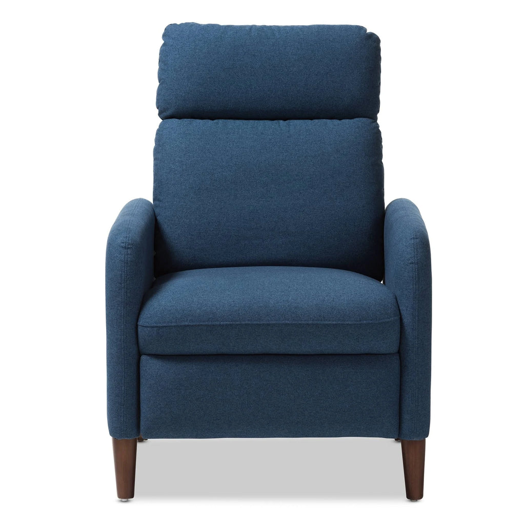 Grey Fabric Recliner N491