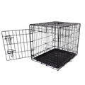 Single Door Folding Wire Dog Crate J7759