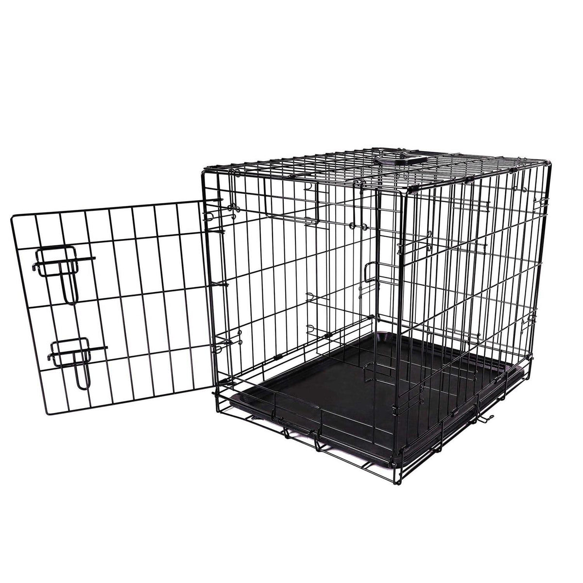 Single Door Folding Wire Dog Crate J7759