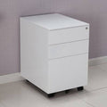 White 3-Drawer Filing Storage Cabinet Z6290