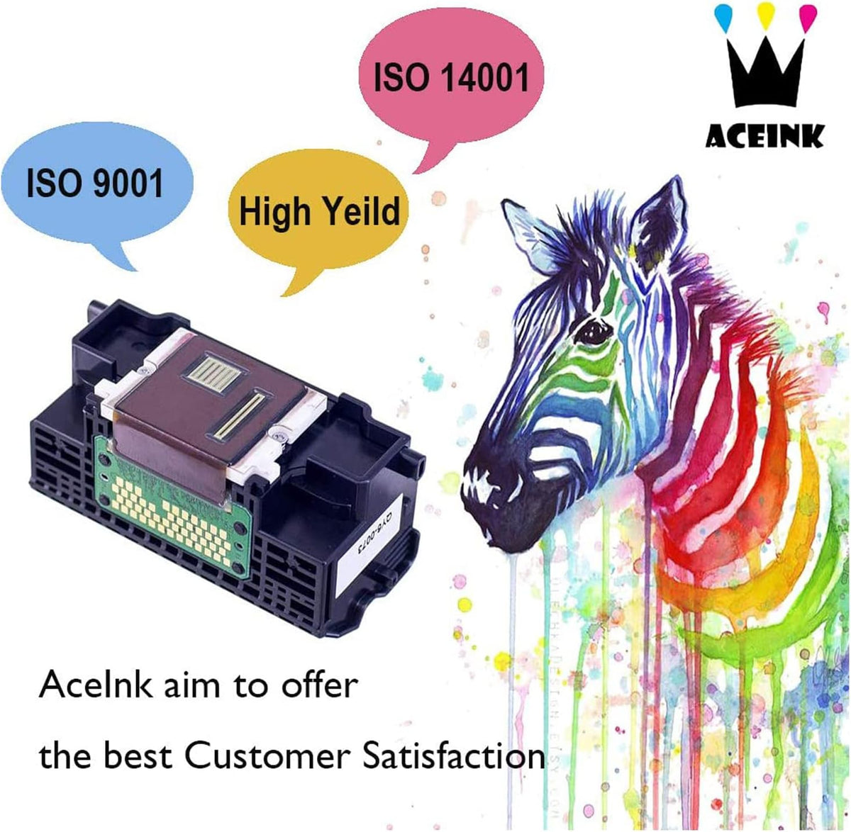 Pack of 2 Compatible Printhead for PIXMA Printers M55684