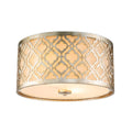 Silver Flush Mount E141