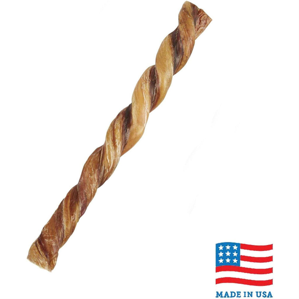Braided Bully Stick Dog Treat A4948