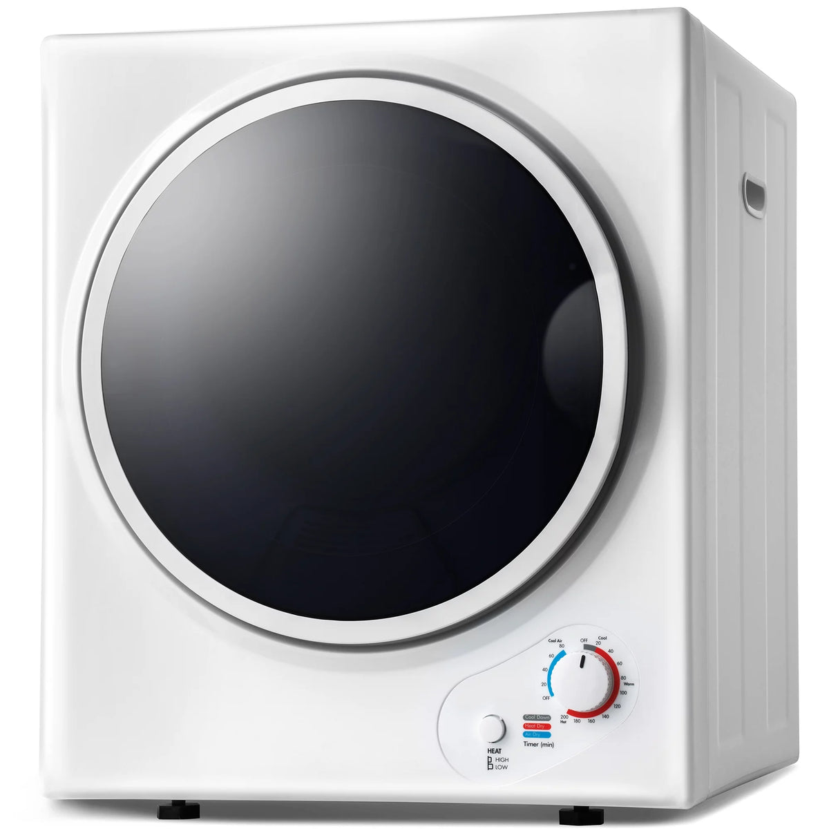 850W Portable Front Load Electric Clothes Dryer with 5 Drying Modes T295
