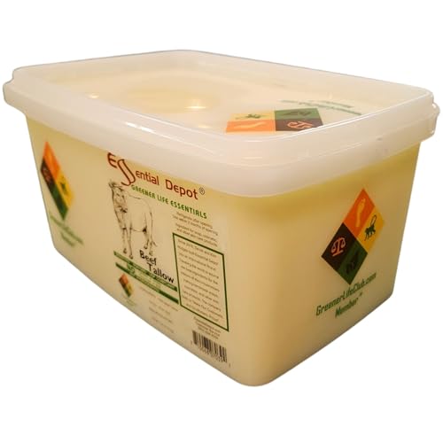 7 lbs Grass Fed Non-GMO Food Grade Beef Tallow I615