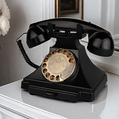 Retro Rotary Dial Landline Telephone L55883