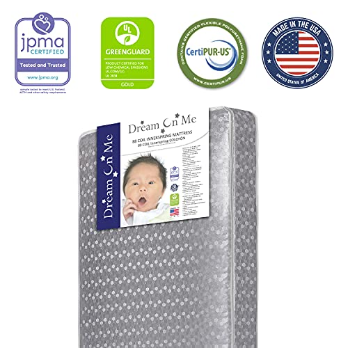 6” 112 Coil Inner Spring Crib And Toddler Mattress G945175