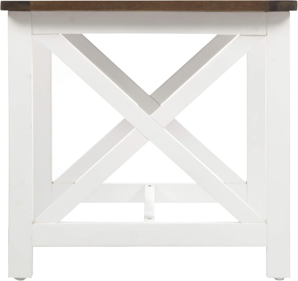 Acacia Wood End Table I99927