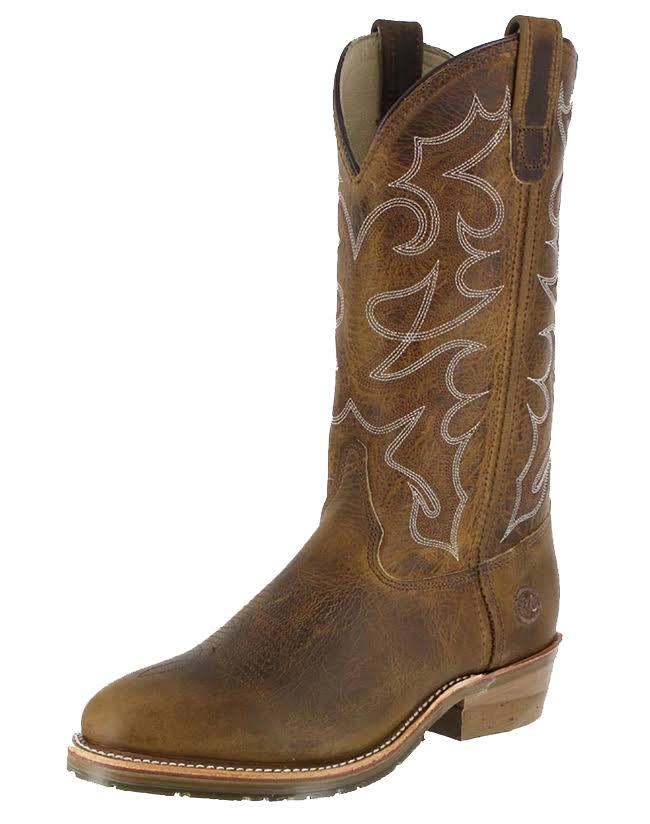 Brown Gel Ice Work Western Boots E717788